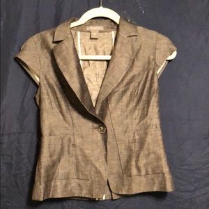 Ann Taylor short sleeve blazer